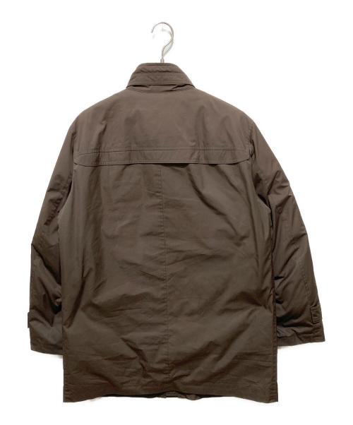BURBERRY LONDON（バーバリーロンドン）BURBERRY LONDON (バーバリーロンドン) ダウンライナー付きナイロンコート ブラウン サイズ:Mの古着・服飾アイテム