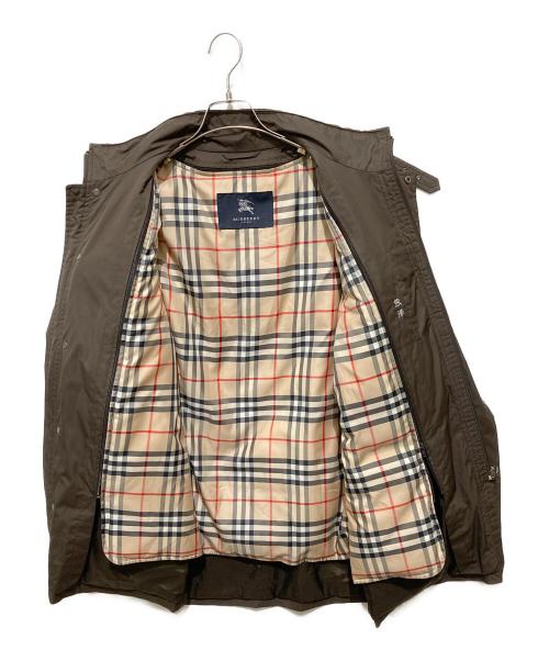 BURBERRY LONDON（バーバリーロンドン）BURBERRY LONDON (バーバリーロンドン) ダウンライナー付きナイロンコート ブラウン サイズ:Mの古着・服飾アイテム