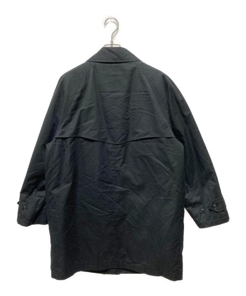 BURBERRY LONDON（バーバリーロンドン）BURBERRY LONDON (バーバリーロンドン) ダウンライナー付ステンカラーコート ブラック サイズ:Mの古着・服飾アイテム