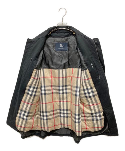 BURBERRY LONDON（バーバリーロンドン）BURBERRY LONDON (バーバリーロンドン) ダウンライナー付ステンカラーコート ブラック サイズ:Mの古着・服飾アイテム