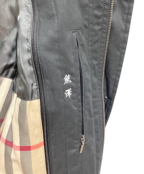 BURBERRY LONDON（バーバリーロンドン）BURBERRY LONDON (バーバリーロンドン) ダウンライナー付ステンカラーコート ブラック サイズ:Mの古着・服飾アイテム