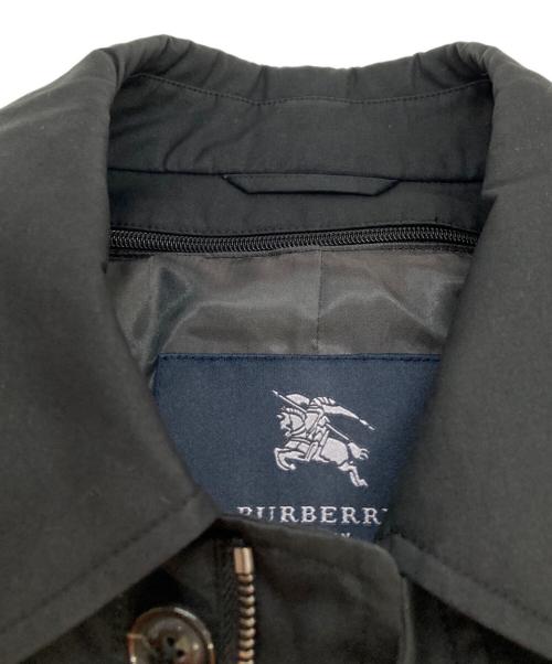 BURBERRY LONDON（バーバリーロンドン）BURBERRY LONDON (バーバリーロンドン) ダウンライナー付ステンカラーコート ブラック サイズ:Mの古着・服飾アイテム