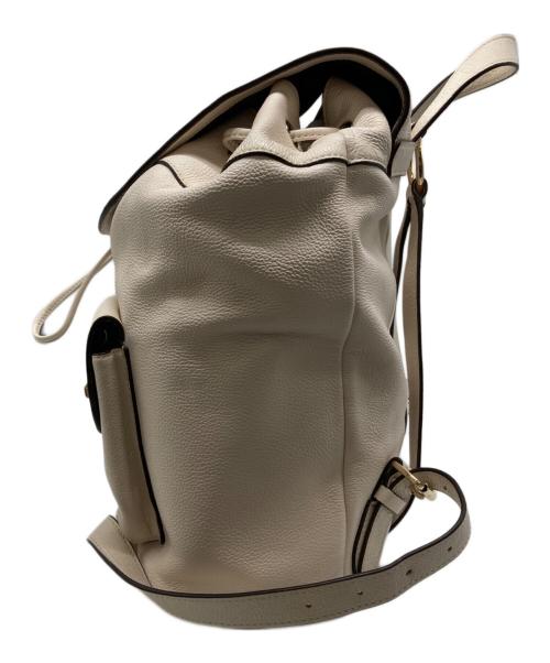COACH（コーチ）COACH (コーチ) レザーリュック ホワイト 未使用品の古着・服飾アイテム