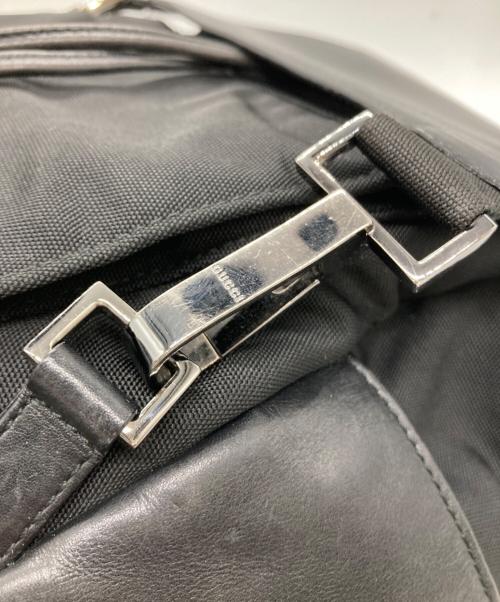 GUCCI（グッチ）GUCCI (グッチ) テクノキャンバス バックパック ブラックの古着・服飾アイテム