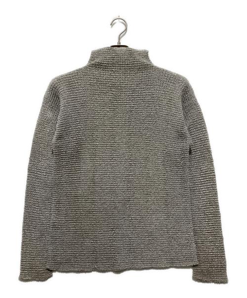 ISSEY MIYAKE（イッセイミヤケ）ISSEY MIYAKE (イッセイミヤケ) タートルネックカットソー グリーン サイズ:Mの古着・服飾アイテム
