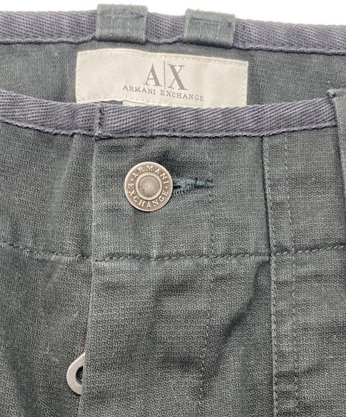 ARMANI EXCHANGE（アルマーニ エクスチェンジ）ARMANI EXCHANGE (アルマーニ エクスチェンジ) デザインデニムパンツ ブラック サイズ:29の古着・服飾アイテム
