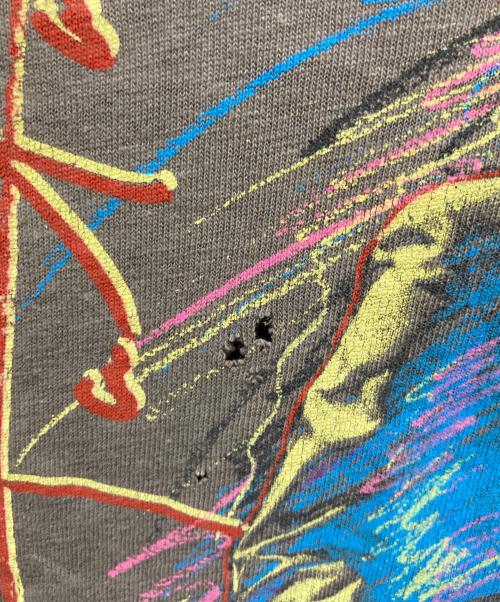 Hanes（ヘインズ）Hanes (ヘインズ) 80s CARLOS SANTANA Tシャツ ブラウン サイズ:Lの古着・服飾アイテム