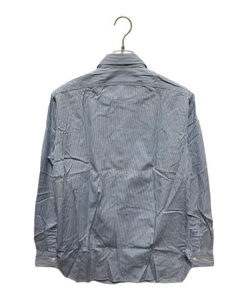 POLO RALPH LAUREN（ポロ・ラルフローレン）POLO RALPH LAUREN (ポロ・ラルフローレン) ストライプシャツ ブルー サイズ:M 未使用品の古着・服飾アイテム