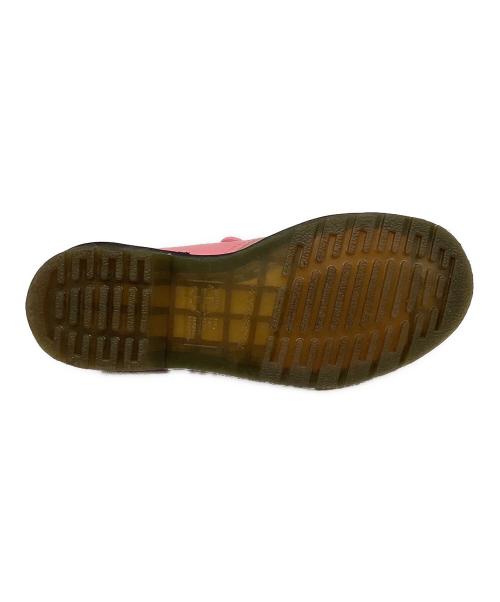 Dr.Martens（ドクターマーチン）Dr.Martens (ドクターマーチン) ハート刺繍3ホールシューズ ピンク サイズ:UK4の古着・服飾アイテム