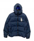 POLO RALPH LAURENポロ・ラルフローレン）の古着「ビッグポニーダウンジャケット」｜ネイビー