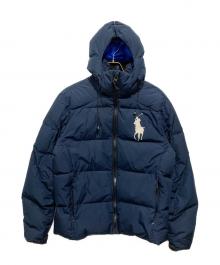 POLO RALPH LAUREN（ポロ・ラルフローレン）の古着「ビッグポニーダウンジャケット」｜ネイビー