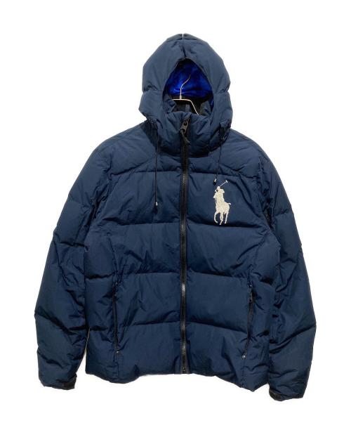 POLO RALPH LAUREN（ポロ・ラルフローレン）POLO RALPH LAUREN (ポロ・ラルフローレン) ビッグポニーダウンジャケット ネイビー サイズ:Mの古着・服飾アイテム