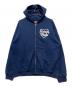 HUMAN MADE（ヒューマンメイド）の古着「22FW / Heart Zip-Up Sweat Hoodie / ハートプリントジップパーカー」｜ネイビー