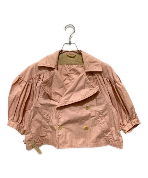 KAPITAL（キャピタル）KAPITAL (キャピタル) ショートトレンチジャケット ピンク サイズ:1の古着・服飾アイテム