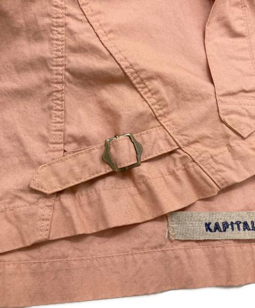 KAPITAL（キャピタル）KAPITAL (キャピタル) ショートトレンチジャケット ピンク サイズ:1の古着・服飾アイテム