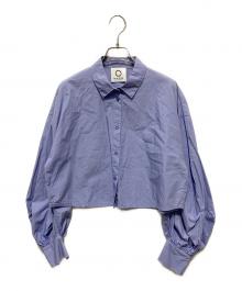 MARW UNITED ARROWS（マルゥ ユナイテッドアローズ）の古着「バルーンスリーブロングシャツ」｜ブルー