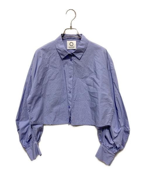 MARW UNITED ARROWS（マルゥ ユナイテッドアローズ）MARW UNITED ARROWS (マルゥ ユナイテッドアローズ) バルーンスリーブロングシャツ ブルー サイズ:FREEの古着・服飾アイテム