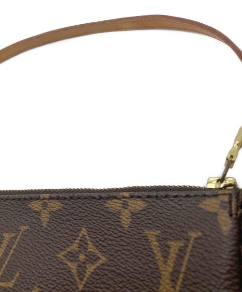 LOUIS VUITTON（ルイ ヴィトン）LOUIS VUITTON (ルイ ヴィトン) ハンドポーチ  / ポシェット・アクセソワール ブラウンの古着・服飾アイテム