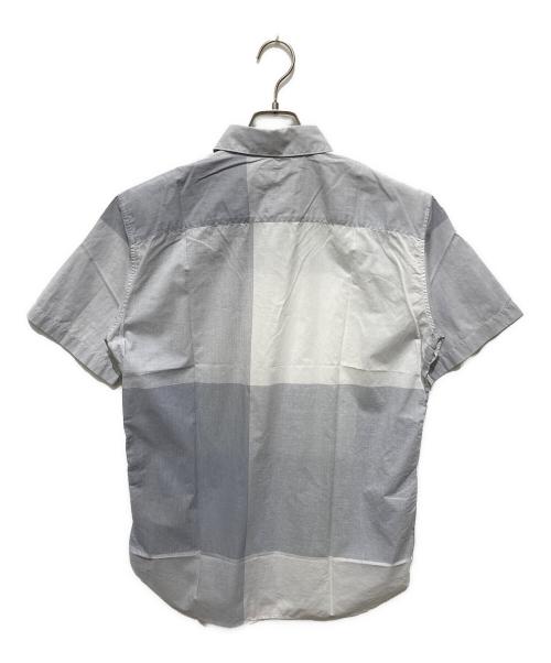 BURBERRY LONDON（バーバリーロンドン）BURBERRY LONDON (バーバリーロンドン) メガチェックシャツ ブルー サイズ:Mの古着・服飾アイテム