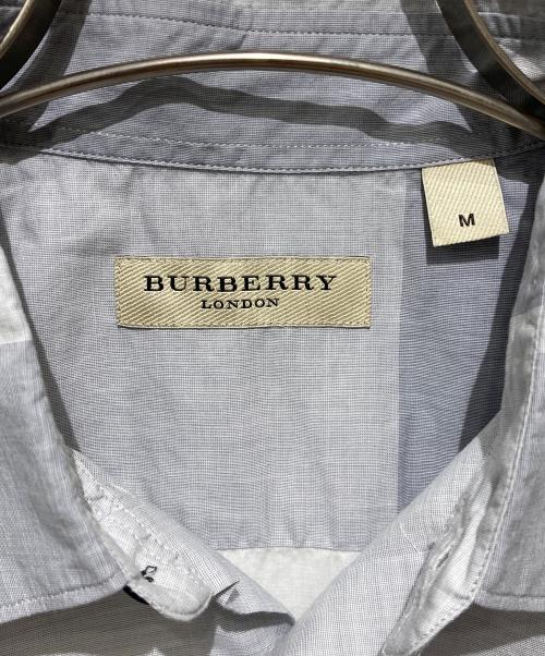 BURBERRY LONDON（バーバリーロンドン）BURBERRY LONDON (バーバリーロンドン) メガチェックシャツ ブルー サイズ:Mの古着・服飾アイテム
