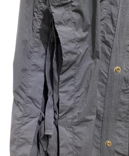 BEAMS BOY（ビームスボーイ）BEAMS BOY (ビームスボーイ) ミリタリー サイドリボン ノースリーブ ワンピース ネイビー サイズ:FREEの古着・服飾アイテム