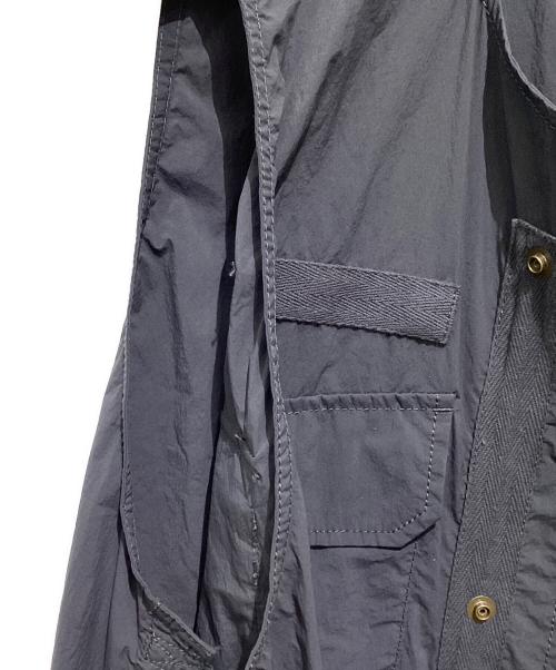 BEAMS BOY（ビームスボーイ）BEAMS BOY (ビームスボーイ) ミリタリー サイドリボン ノースリーブ ワンピース ネイビー サイズ:FREEの古着・服飾アイテム