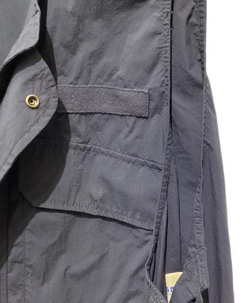 BEAMS BOY（ビームスボーイ）BEAMS BOY (ビームスボーイ) ミリタリー サイドリボン ノースリーブ ワンピース ネイビー サイズ:FREEの古着・服飾アイテム