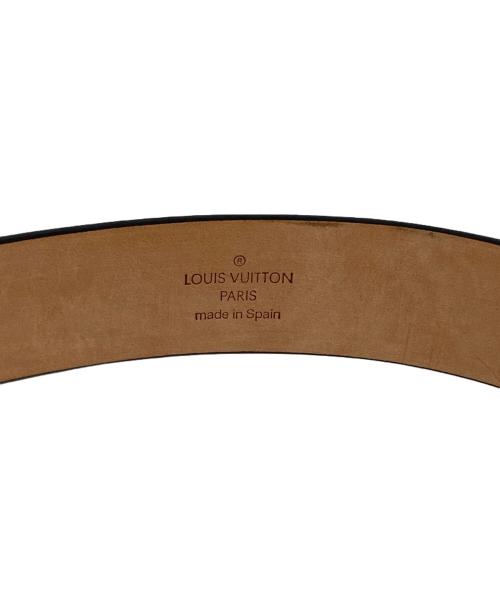 LOUIS VUITTON（ルイ ヴィトン）LOUIS VUITTON (ルイ ヴィトン) レザーベルト ブラックの古着・服飾アイテム