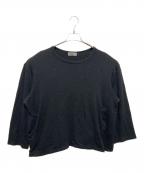 Yohji Yamamoto pour hommeヨウジヤマモト プールオム）の古着「16awクルーネックニット」｜ブラック