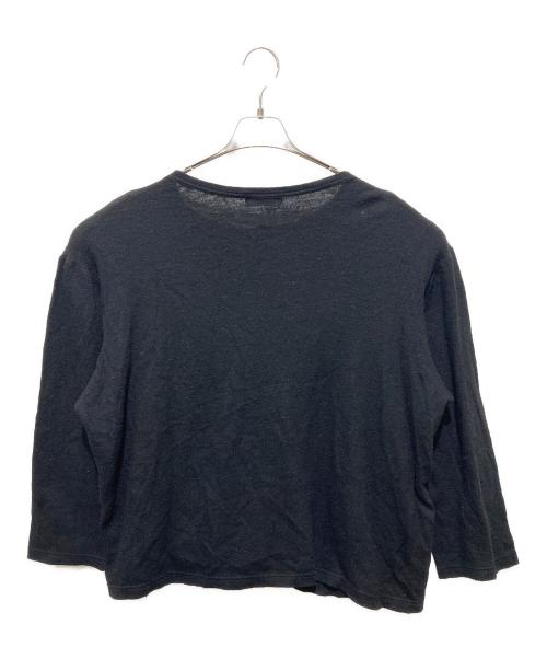 Yohji Yamamoto pour homme（ヨウジヤマモト プールオム）Yohji Yamamoto pour homme (ヨウジヤマモト プールオム) 16awクルーネックニット ブラック サイズ:3の古着・服飾アイテム