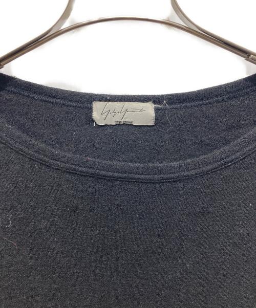 Yohji Yamamoto pour homme（ヨウジヤマモト プールオム）Yohji Yamamoto pour homme (ヨウジヤマモト プールオム) 16awクルーネックニット ブラック サイズ:3の古着・服飾アイテム
