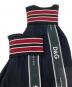 中古・古着 DOLCE & GABBANA (ドルチェ＆ガッバーナ) サイドテープロゴトラックパンツ ブラック サイズ:50：18000円