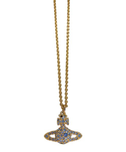 Vivienne Westwood（ヴィヴィアンウエストウッド）Vivienne Westwood (ヴィヴィアンウエストウッド) オーブトップネックレス ゴールドの古着・服飾アイテム