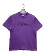 SUPREMEシュプリーム）の古着「ロゴTシャツ」｜パープル