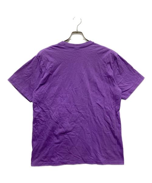 SUPREME（シュプリーム）SUPREME (シュプリーム) ロゴTシャツ パープル サイズ:Lの古着・服飾アイテム