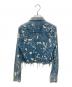 LACOSTE LIVE (ラコステライブ) クロップドデニムライクシャツ ブルー サイズ:Ｓ：4000円