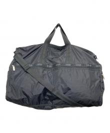 LeSportsac（レスポートサック）の古着「DELUXE LG WEEKENDER / ショルダーバッグ」｜ブラック