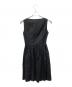 MAX MARA STUDIO (マックスマーラ ストゥディオ) クルーネックノースリーブワンピース ブラック サイズ:M：18000円