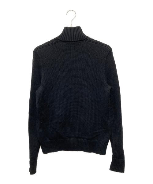RALPH LAUREN SPORT（ラルフローレン スポーツ）RALPH LAUREN SPORT (ラルフローレン スポーツ) ポニー刺繍ドライバーズニット ブラック サイズ:Lの古着・服飾アイテム