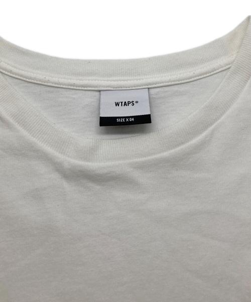 WTAPS（ダブルタップス）WTAPS (ダブルタップス) 半袖カットソー ホワイト サイズ:X04の古着・服飾アイテム
