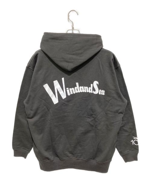 WIND AND SEA（ウィンダンシー）WIND AND SEA (ウィンダンシー) Disney (ディズニー) コラボミッキープリントパーカー グレー サイズ:XLの古着・服飾アイテム