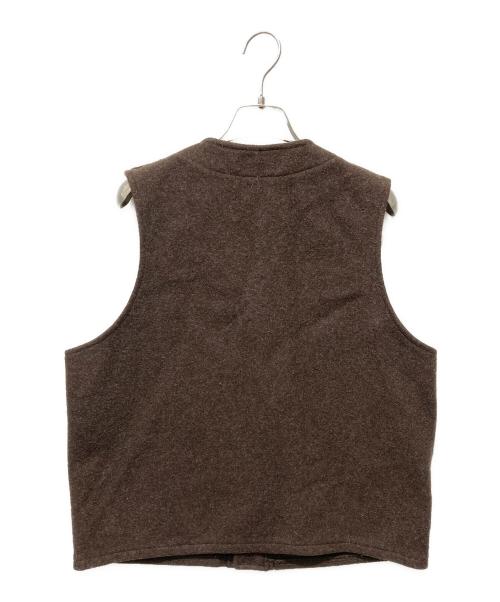 FILSON GARMENT（フィルソン ガーメント）FILSON GARMENT (フィルソン ガーメント) Mackinaw Wool Vest ブラウン サイズ:40の古着・服飾アイテム