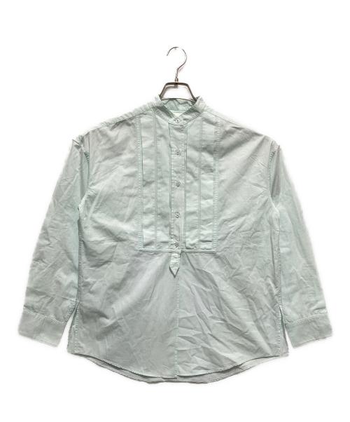 SEEALL（シーオール）SEEALL (シーオール) オーバーサイズドタキシードシャツ グリーン サイズ:36の古着・服飾アイテム