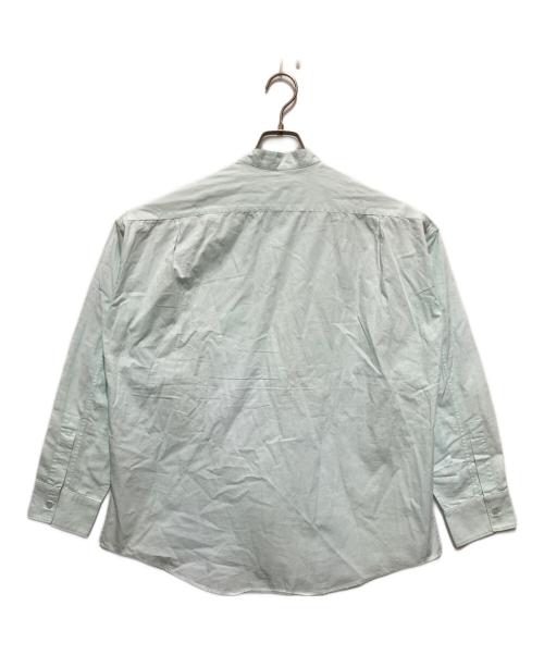 SEEALL（シーオール）SEEALL (シーオール) オーバーサイズドタキシードシャツ グリーン サイズ:36の古着・服飾アイテム