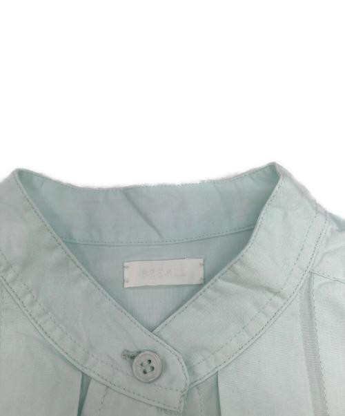 SEEALL（シーオール）SEEALL (シーオール) オーバーサイズドタキシードシャツ グリーン サイズ:36の古着・服飾アイテム