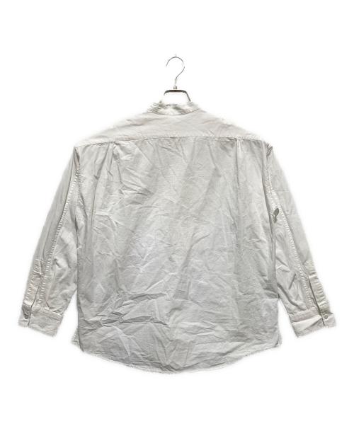 SEEALL（シーオール）SEEALL (シーオール) オーバーサイズドタキシードシャツ ホワイト サイズ:38の古着・服飾アイテム