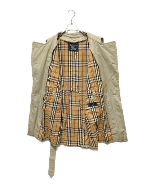Burberry's（バーバリーズ）Burberry's (バーバリーズ) ノバチェックライナーダブルトレンチコート ベージュ サイズ:不明の古着・服飾アイテム