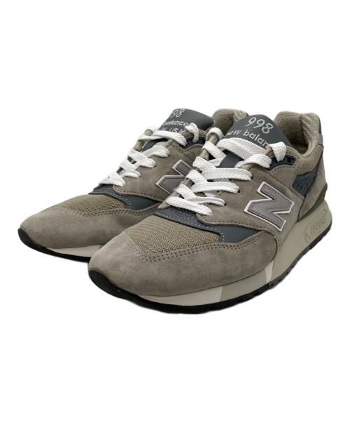 NEW BALANCE（ニューバランス）NEW BALANCE (ニューバランス) U998 GRAY(GR)ローカットスニーカー グレー サイズ:26㎝の古着・服飾アイテム