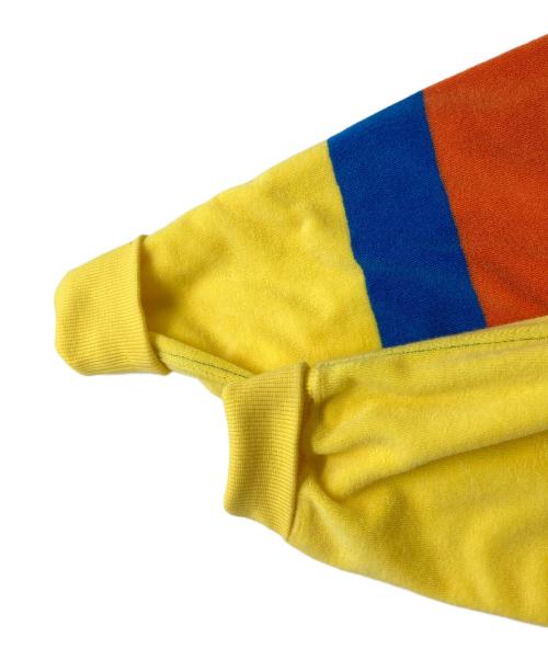 POLO RALPH LAUREN（ポロ・ラルフローレン）POLO RALPH LAUREN (ポロ・ラルフローレン) マルチストライプテリークルーネックスウェット マルチカラー サイズ:XXSの古着・服飾アイテム