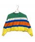 POLO RALPH LAUREN（ポロ・ラルフローレン）の古着「マルチストライプテリークルーネックスウェット」｜マルチカラー